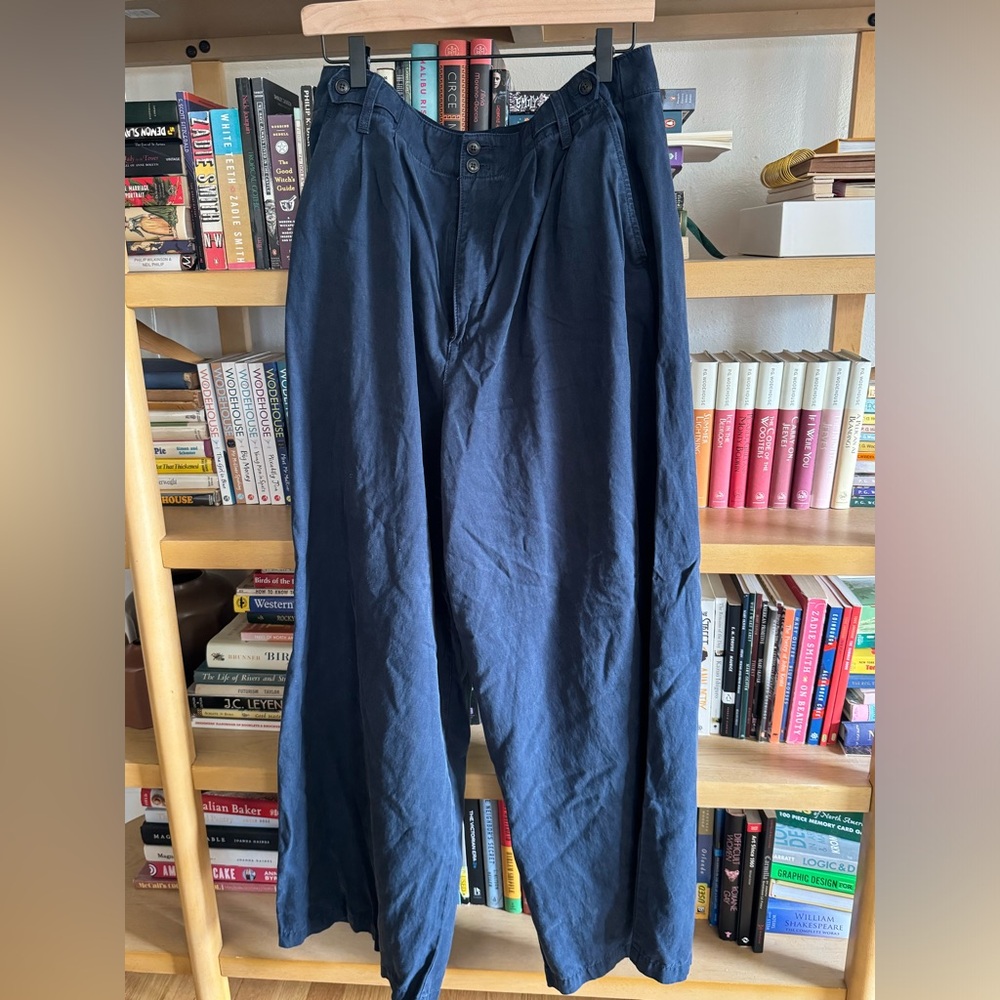 Madewell Harlow high waist pleated trousers